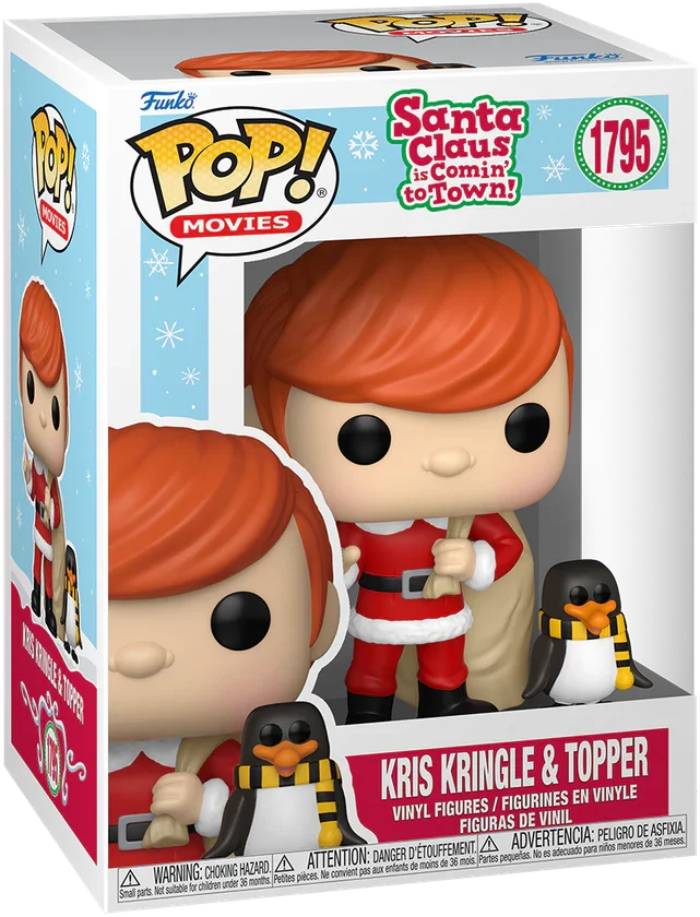 Santa Claus is Comin' to Town - Kris with Topper Pop! Vinyl - Image 3