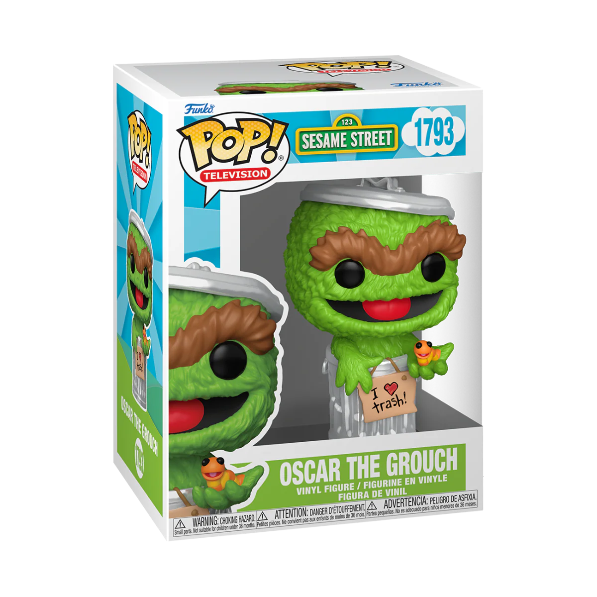 Sesame Street - Oscar the Grouch Pop! Vinyl - Image 3