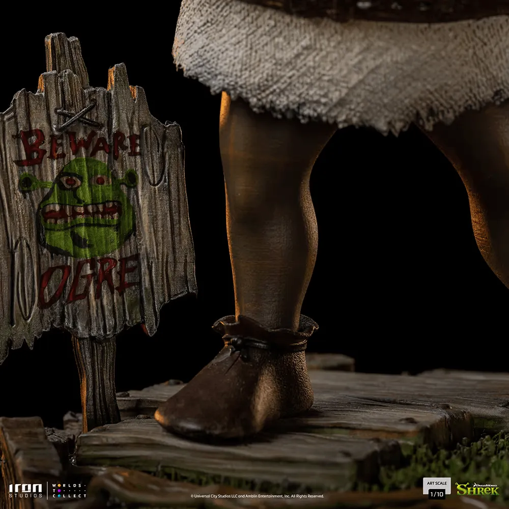Shrek - Shrek, Donkey & Gingerbread Man Deluxe 1:10 Scale Statue - Image 12