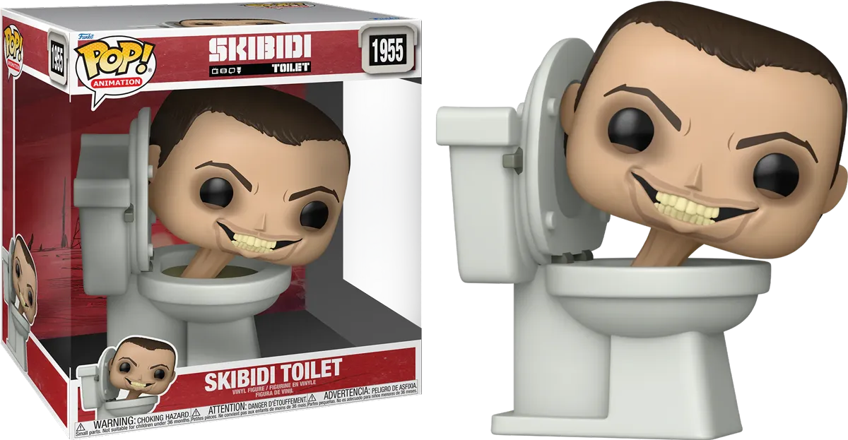 Skibidi Toilet - Skibidi Toilet 10" Pop! Vinyl