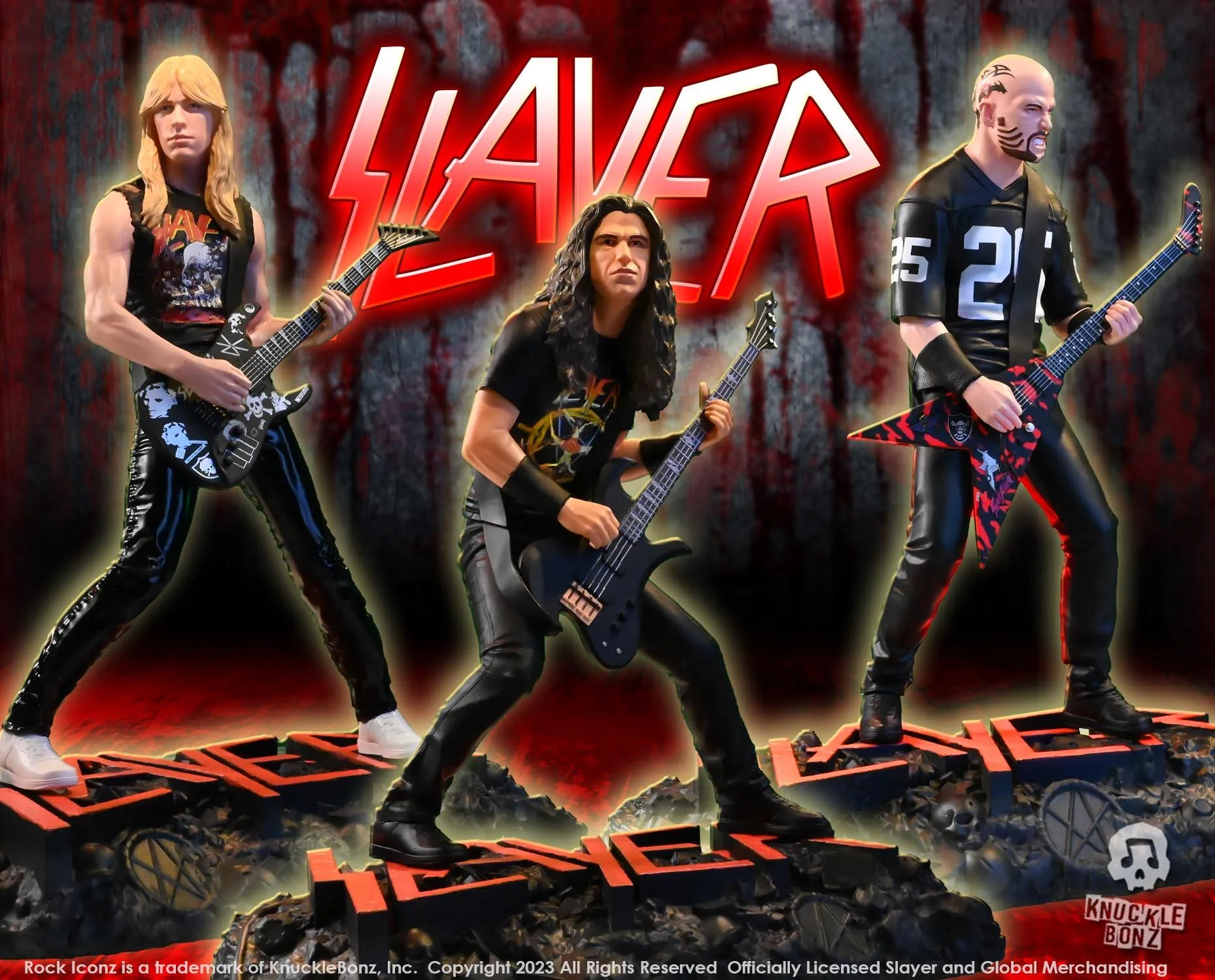 Slayer 2 - Rock Iconz Statues [Set of 3]