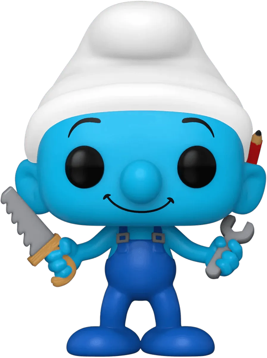 Smurfs - Handy Smurf Pop! Vinyl - Image 2
