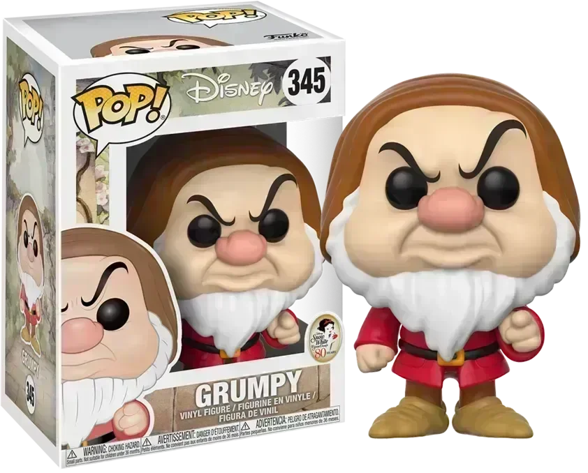 Snow White and the Seven Dwarfs (1937) - Grumpy Pop! Vinyl