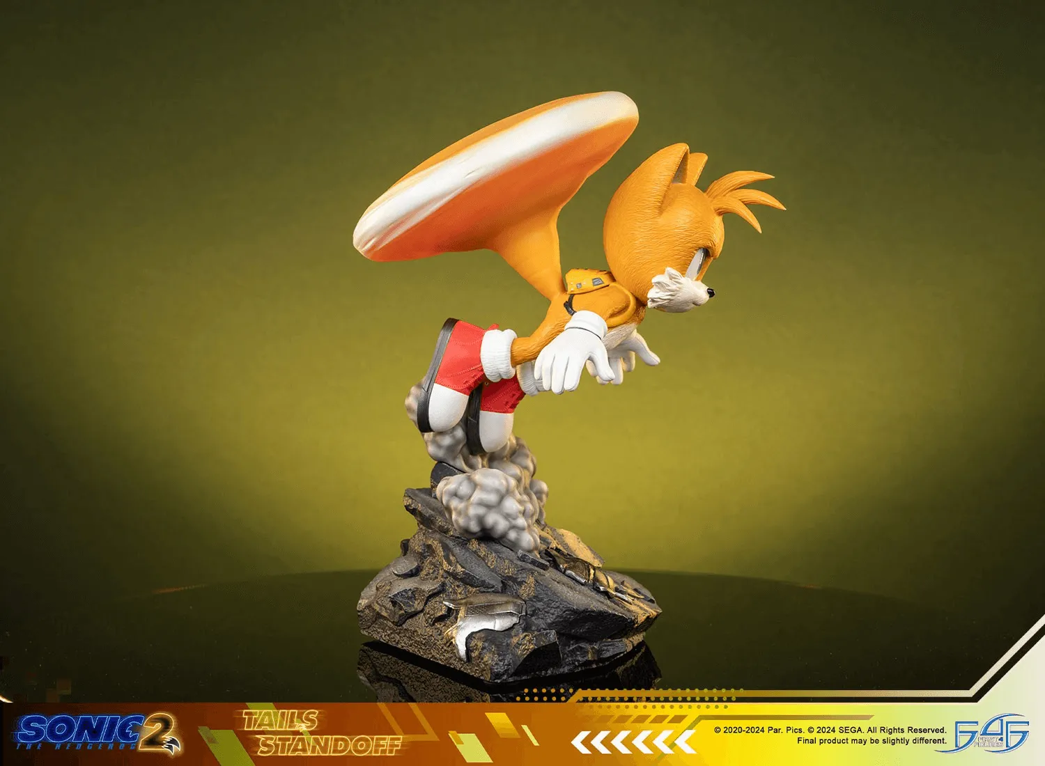 Sonic the Hedgehog 2 - Tails Standoff Statue - Image 6
