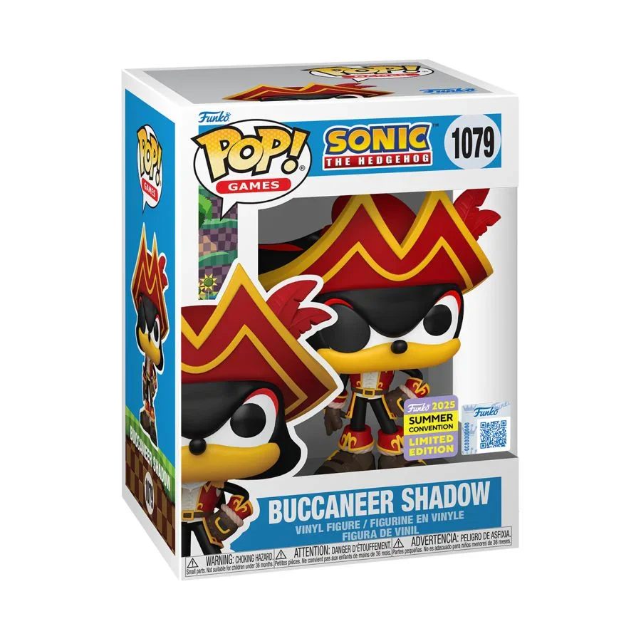Sonic the Hedgehog - Buccaneer Shadow SDCC 2025 Exclusive Pop! Vinyl [RS] - Image 3