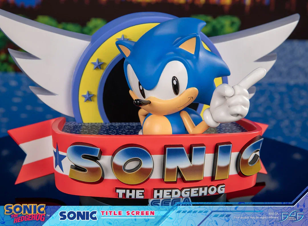 Sonic - Sonic The Hedgehog Title Screen Statue - Image 13