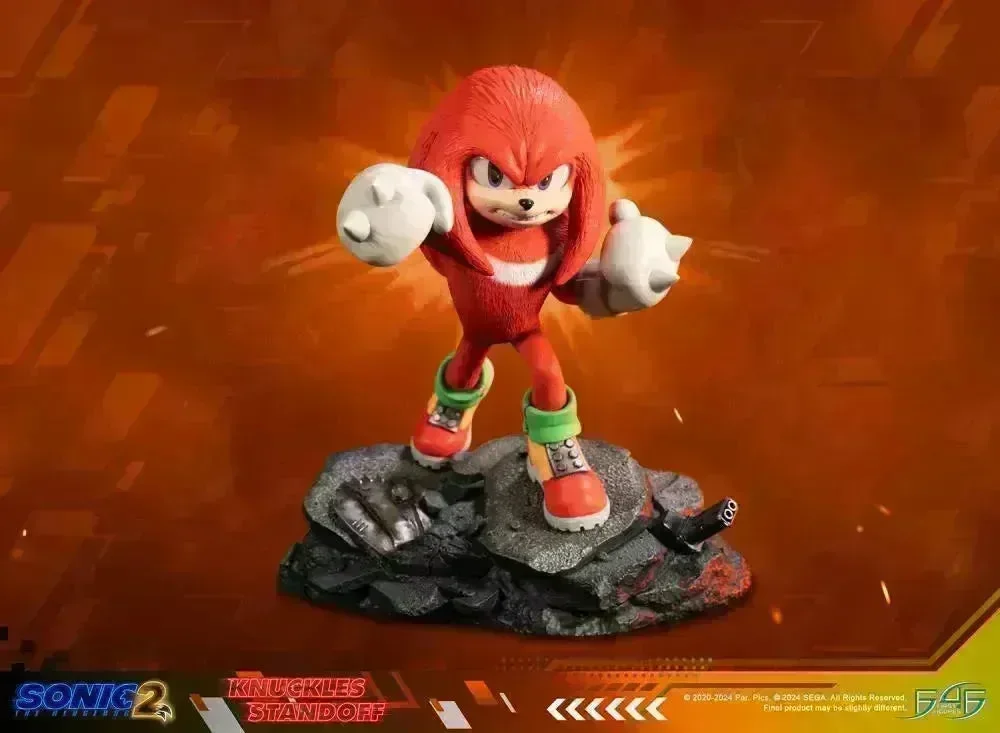 Sonic The Hedgehog 2 - Knuckles Standoff Statue - Image 3