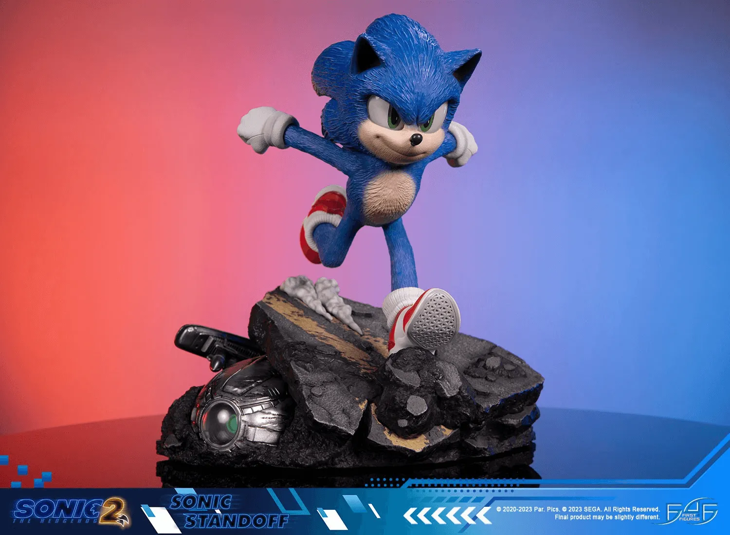 Sonic The Hedgehog 2 - Sonic Standoff Statue - Image 14