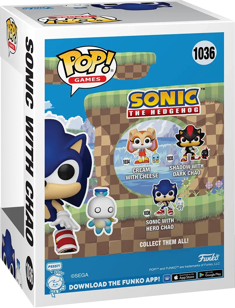 Sonic the Hedgehog - Sonic with Chao Pop! Vinyl - Image 4