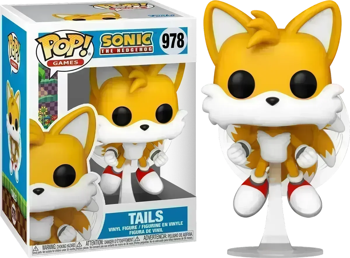 Sonic the Hedgehog - Tails (Flying) US Exclusive Pop! Vinyl Chase Bundle [RS] - Image 3