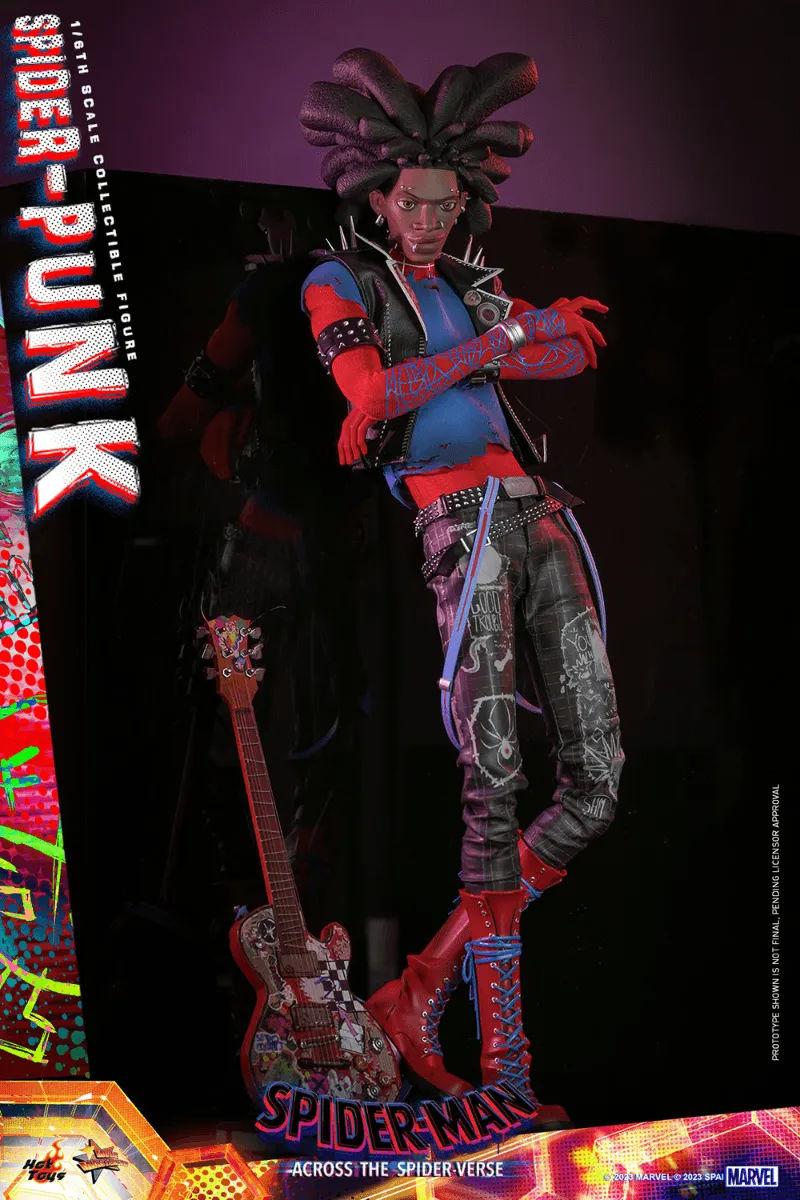 Spider-Man: Across the Spider-Verse - Spider-Punk 1:6 Scale Collectable Action Figure - Image 12