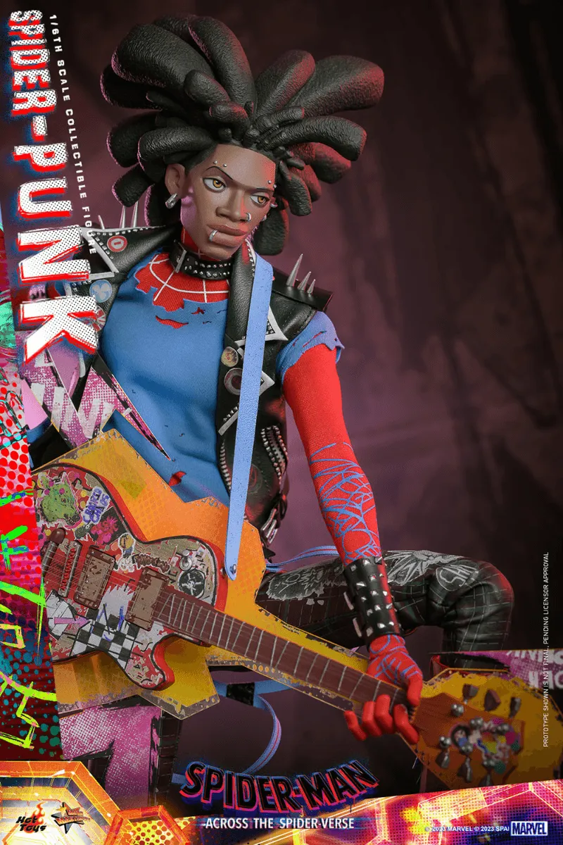 Spider-Man: Across the Spider-Verse - Spider-Punk 1:6 Scale Collectable Action Figure - Image 16