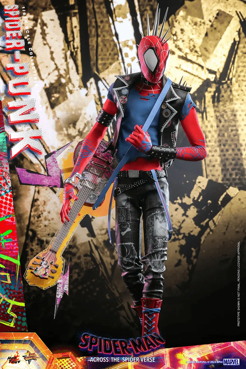 Spider-Man: Across the Spider-Verse - Spider-Punk 1:6 Scale Collectable Action Figure - Image 3