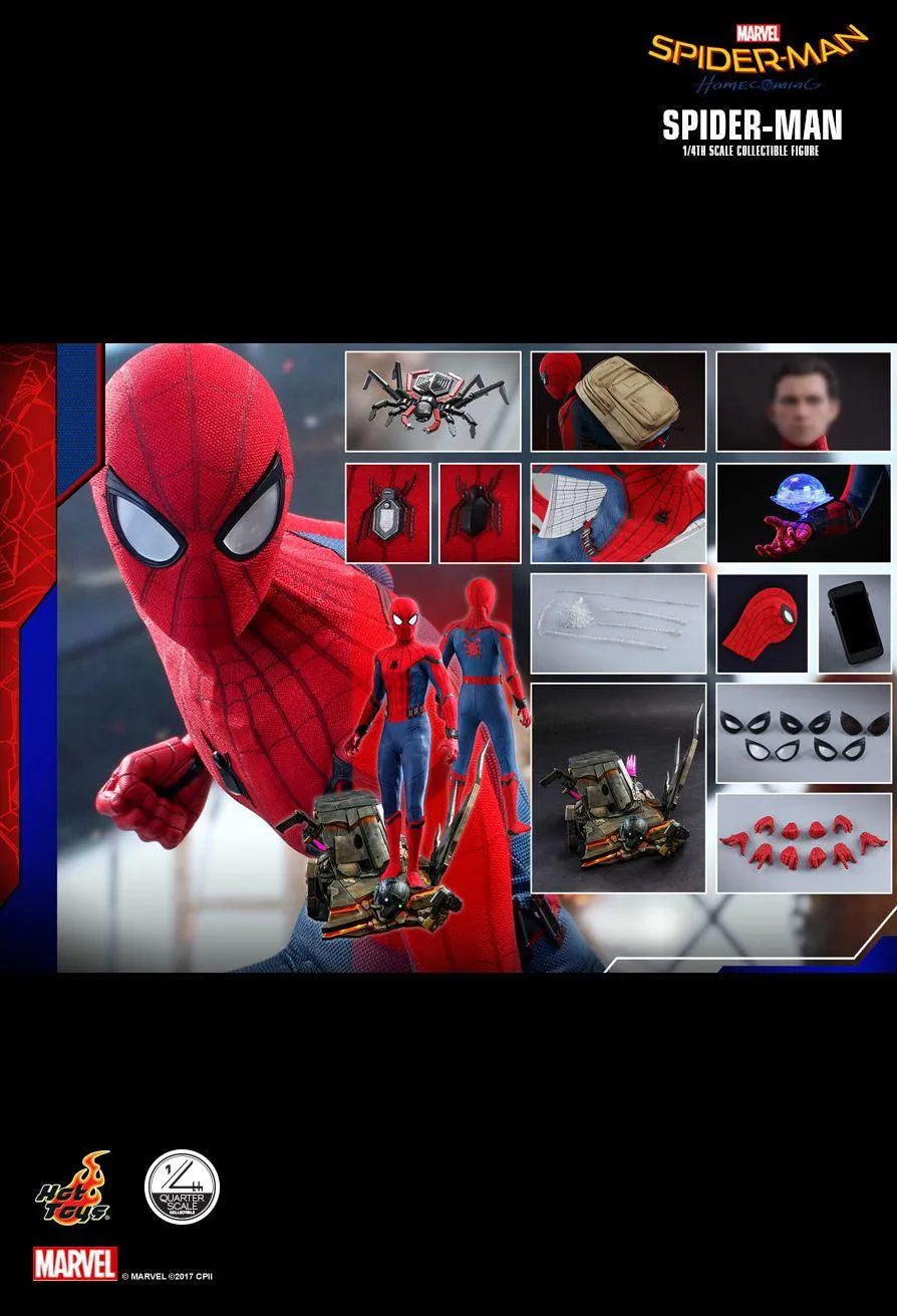 Spider-Man: Homecoming - Spider-Man 1:4 Scale Action Figure - Image 15