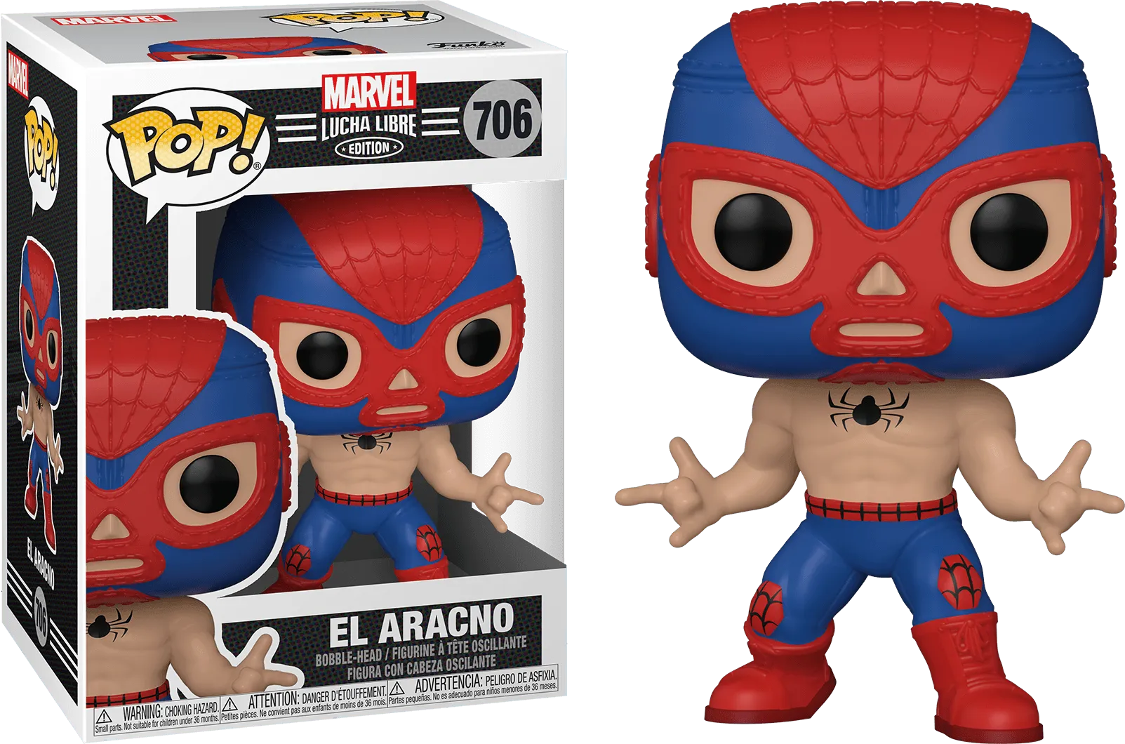 Marvel Lucha Libre - El Aracno Pop! Vinyl