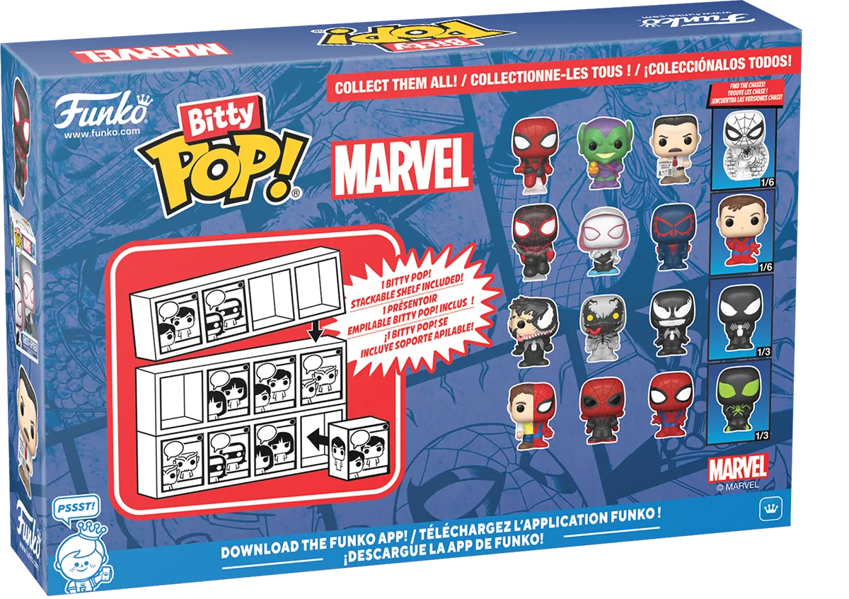 Spider-Man - Spider-Man Bitty Pop! 4-Pack - Image 2