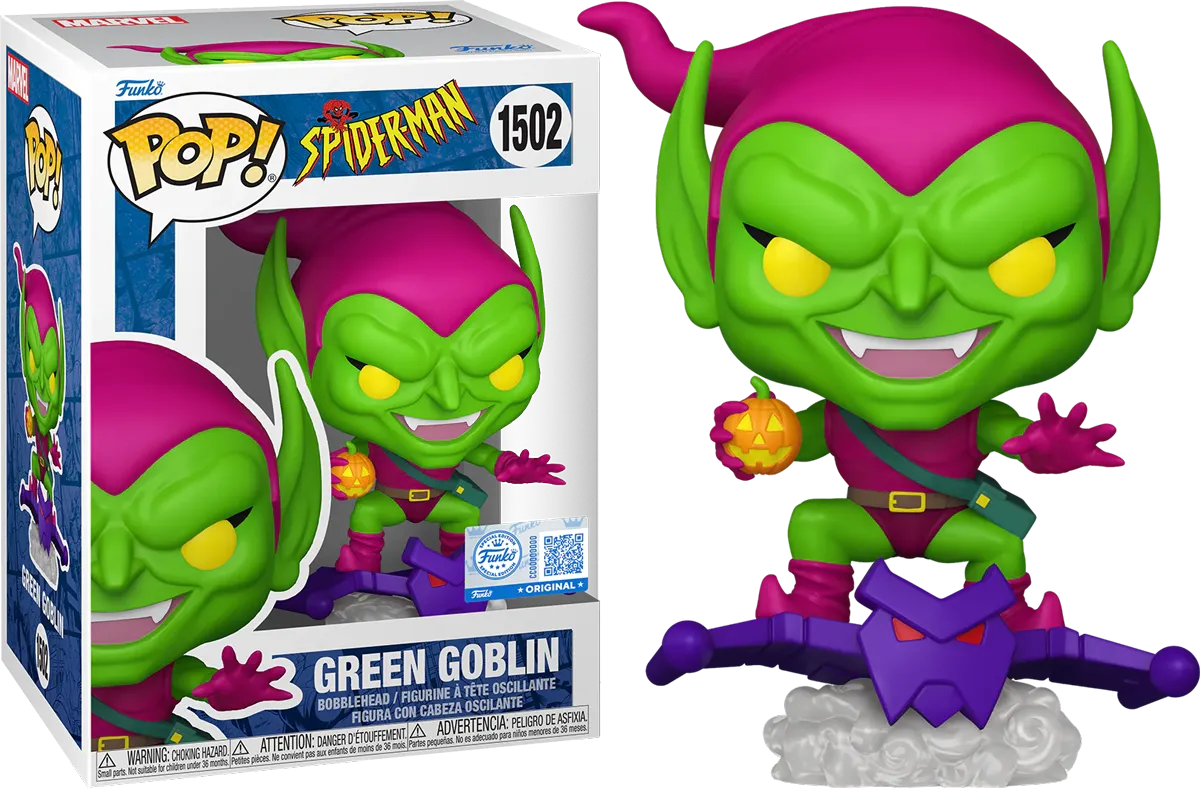 Spider-Man: The Animated Series - Green Goblin US Exclusive Pop! Vinyl [RS]