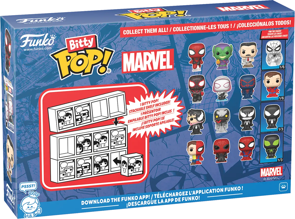 Spider-Man - Venom Bitty Pop! 4-Pack - Image 2