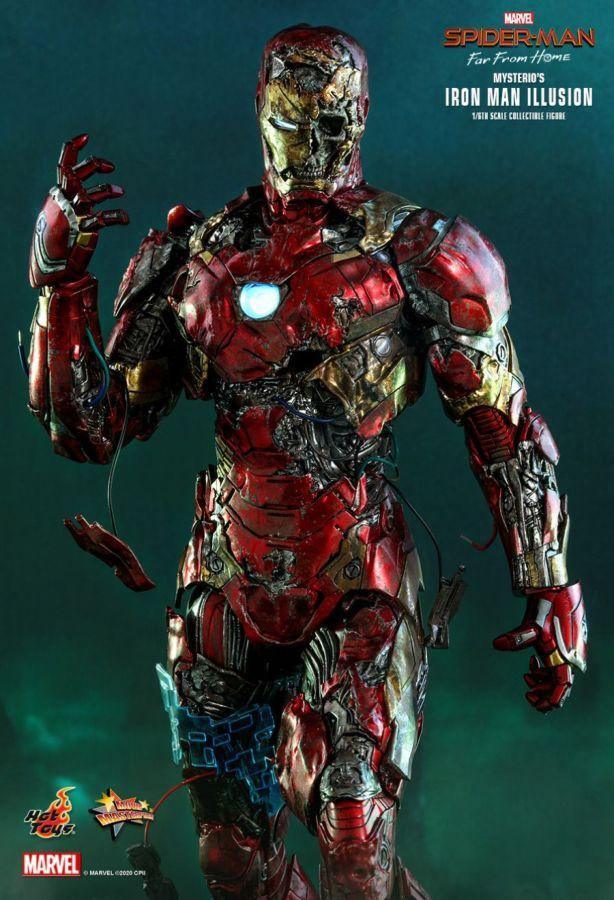 Spider-Man: Far From Home - Mysterio's Iron Man Illusion 1:6 Scale 12" Action Figure - Image 8