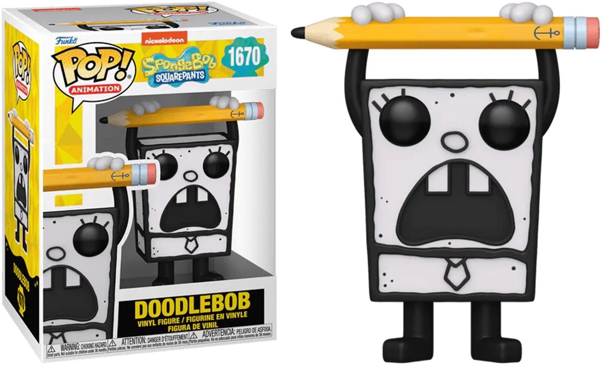 Spongebob: 25th Anniversary - Doodlebob Pop! Vinyl