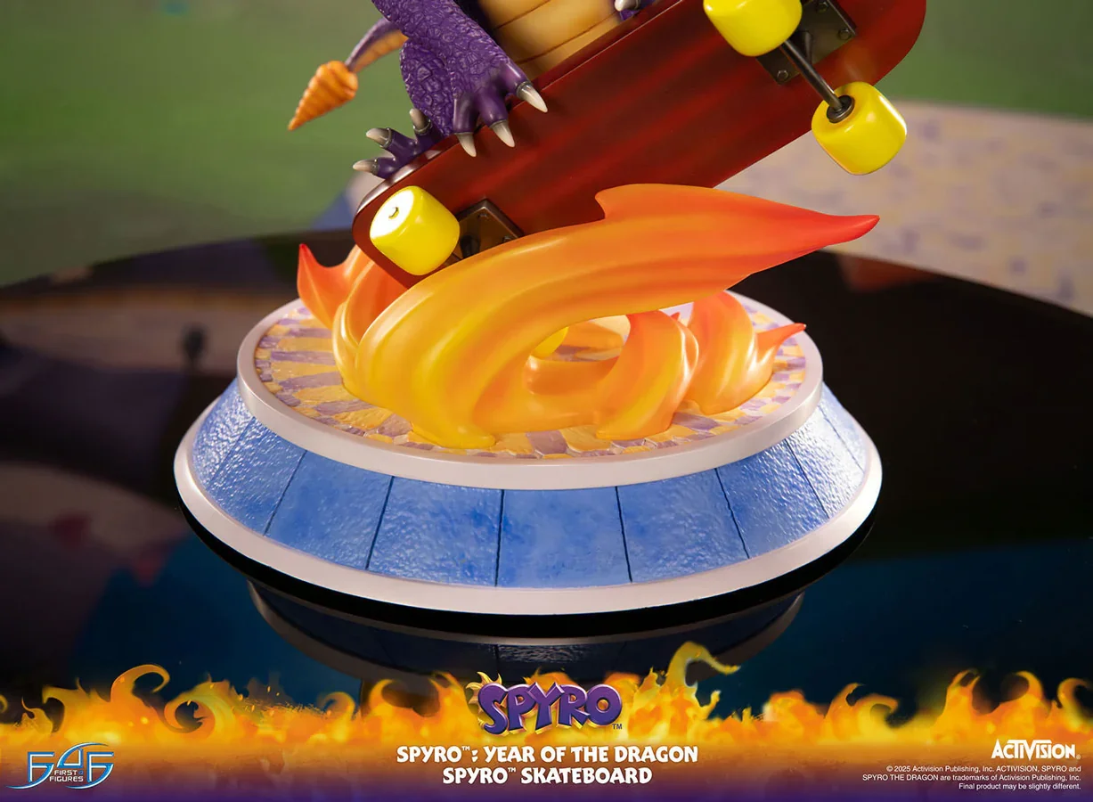 Spyro: Year Of The Dragon - Skatebaord Statue - Image 10