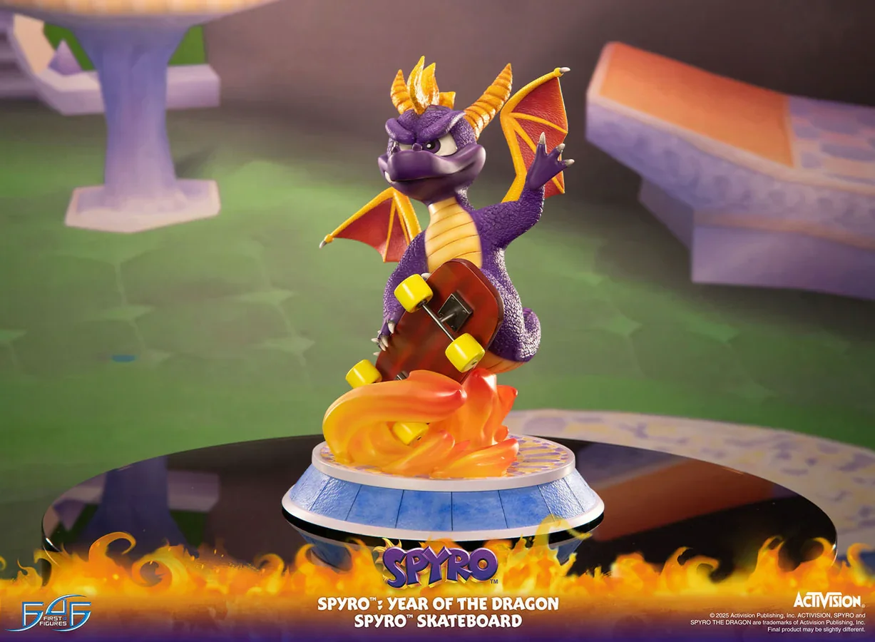 Spyro: Year Of The Dragon - Skatebaord Statue - Image 6