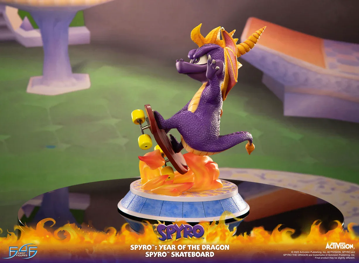 Spyro: Year Of The Dragon - Skatebaord Statue - Image 7