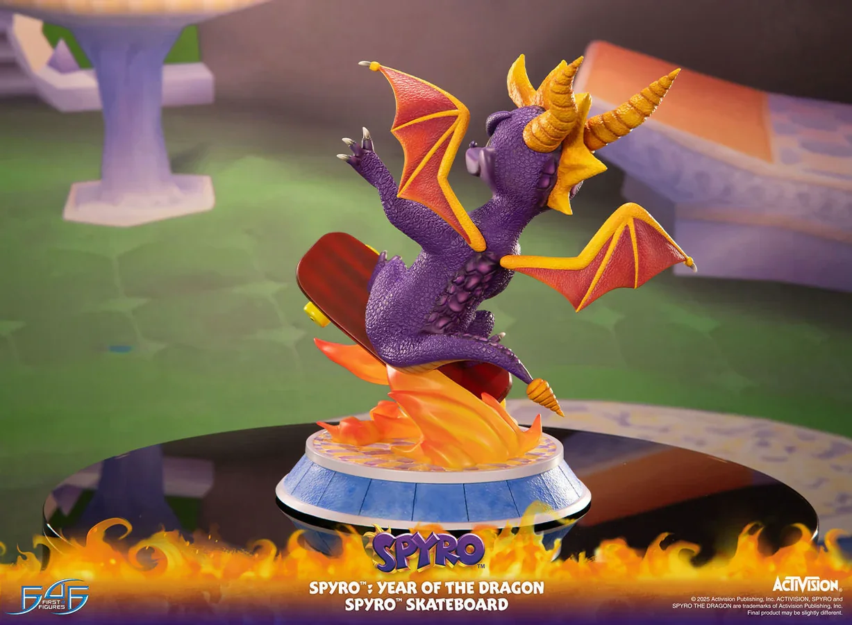 Spyro: Year Of The Dragon - Skatebaord Statue - Image 8