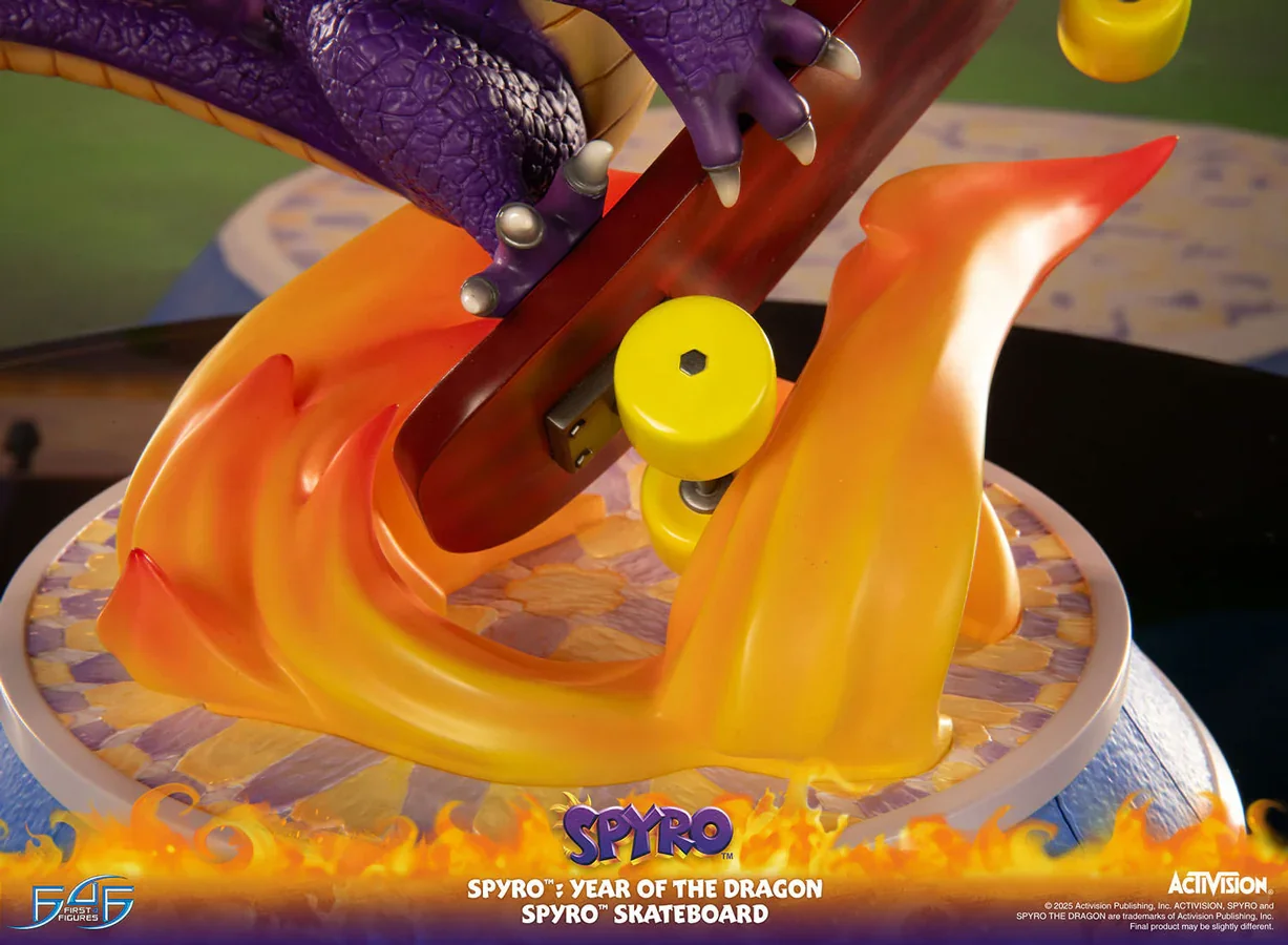 Spyro: Year Of The Dragon - Skatebaord Statue - Image 9