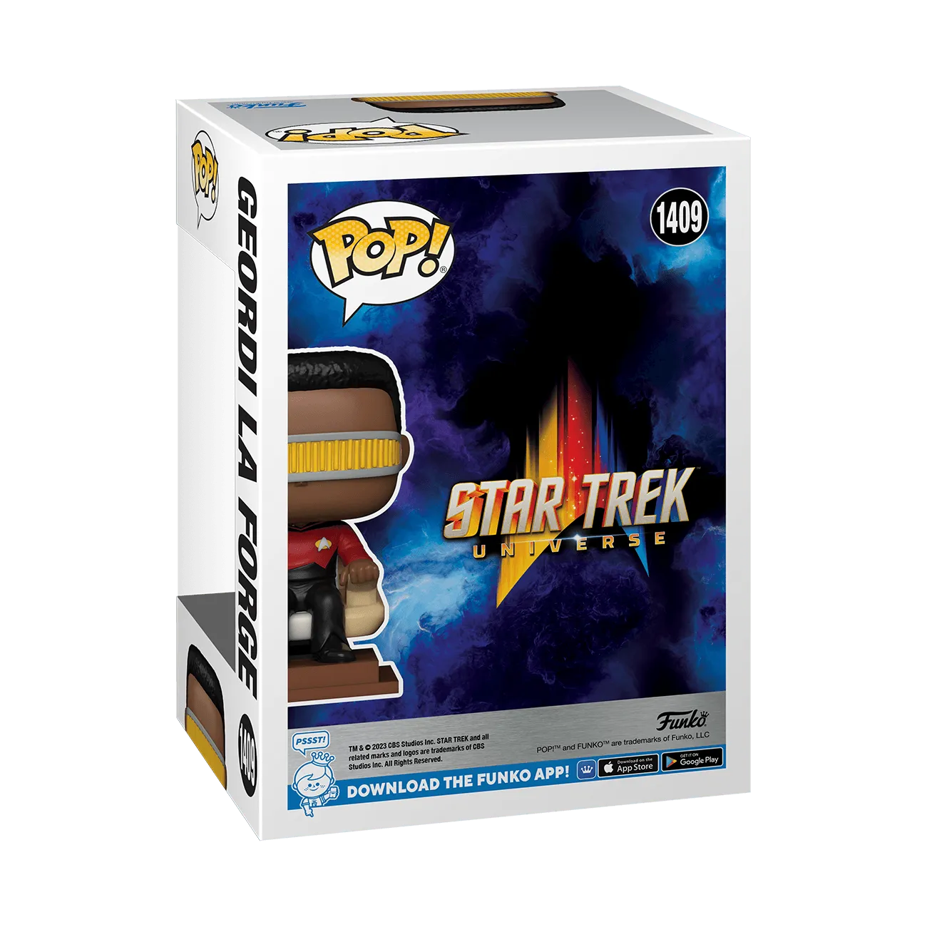 Star Trek: The Next Generation - Geordi La Forge Pop! Vinyl NYCC 2023 US Exclusive [RS] - Image 4