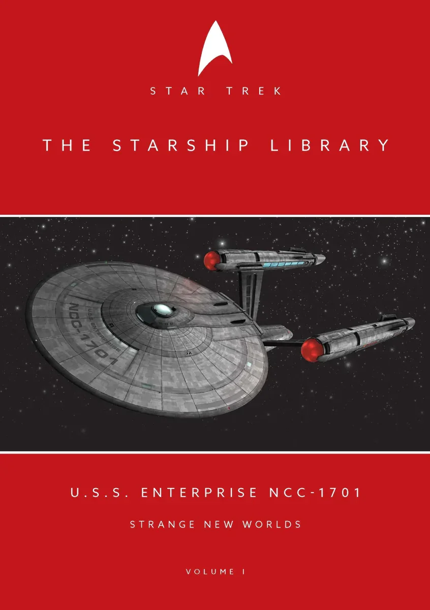 Star Trek: Strange New Worlds - U.S.S. Enterprise NCC-1701 Diecast Ship & Book - Image 3