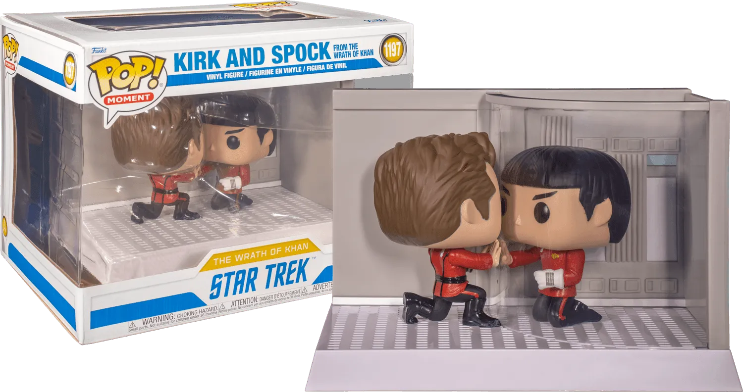 Star Trek: The Original Series - Kirk & Spock US Exclusive Pop! Moment [RS]