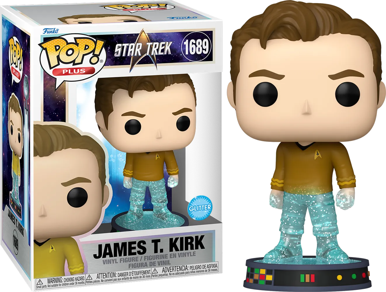 Star Trek - Transporting James T. Kirk Pop! Plus