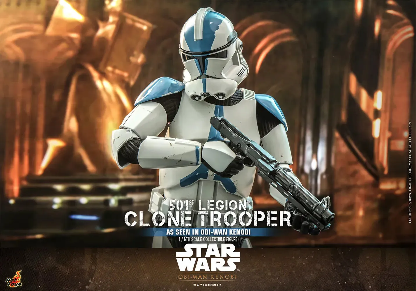 Star Wars - 501St Legion Clone Trooper 1:6 Scale Collectable Action Figure - Image 5