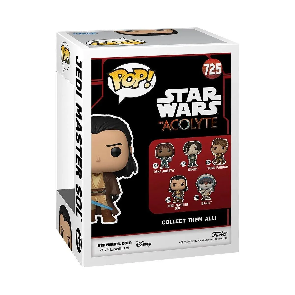 Star Wars: Acolyte - Jedi Master Sol Pop! Vinyl - Image 4