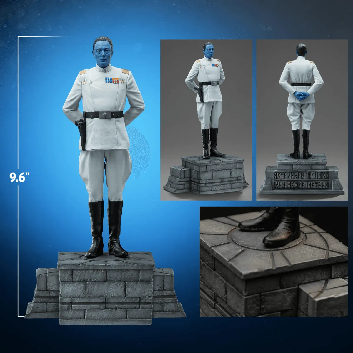 Star Wars: Ahsoka - Grand Admiral Thrawn 1:10 Statue - Image 3
