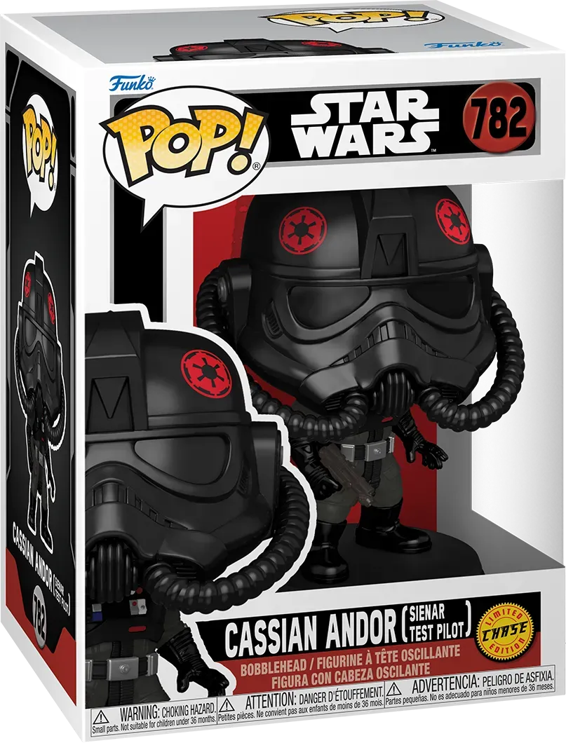 Star Wars: Andor - Cassian Andor (Sienar Test Pilot) Pop! Vinyl - Chase Bundle - Image 3