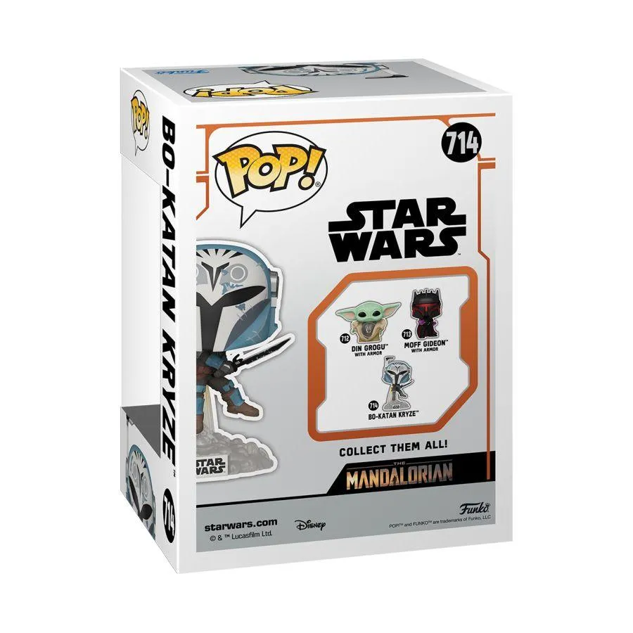Star Wars - Bo-Katan with Darksaber Pop! Vinyl - Image 4