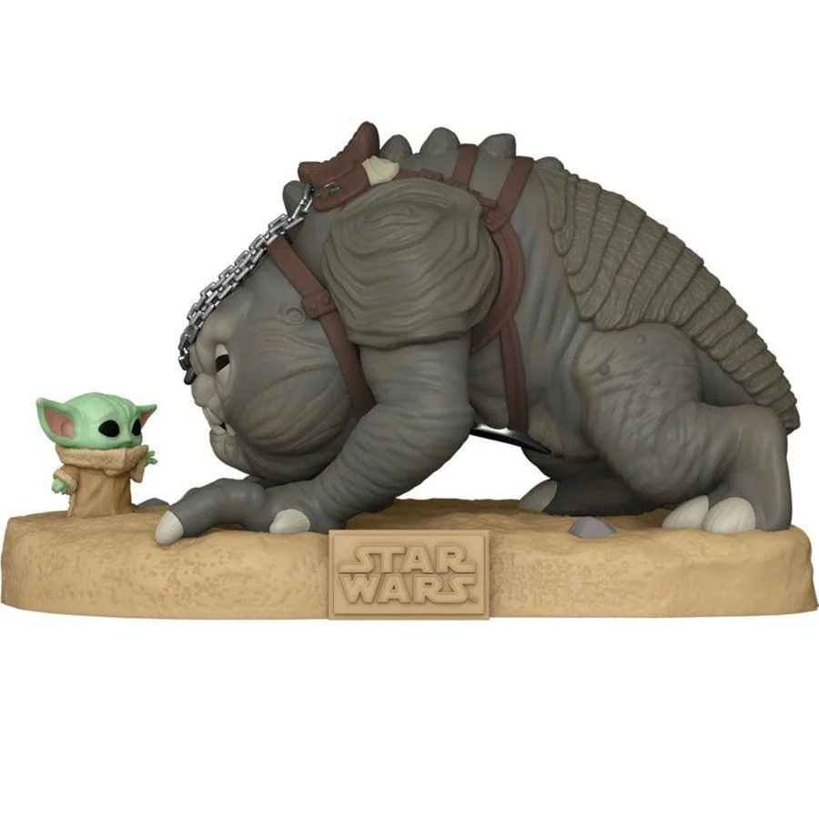 Star Wars: Book of Boba Fett - Rancor with Grogu US Exclusive 10" Pop! Vinyl [RS] - Image 2