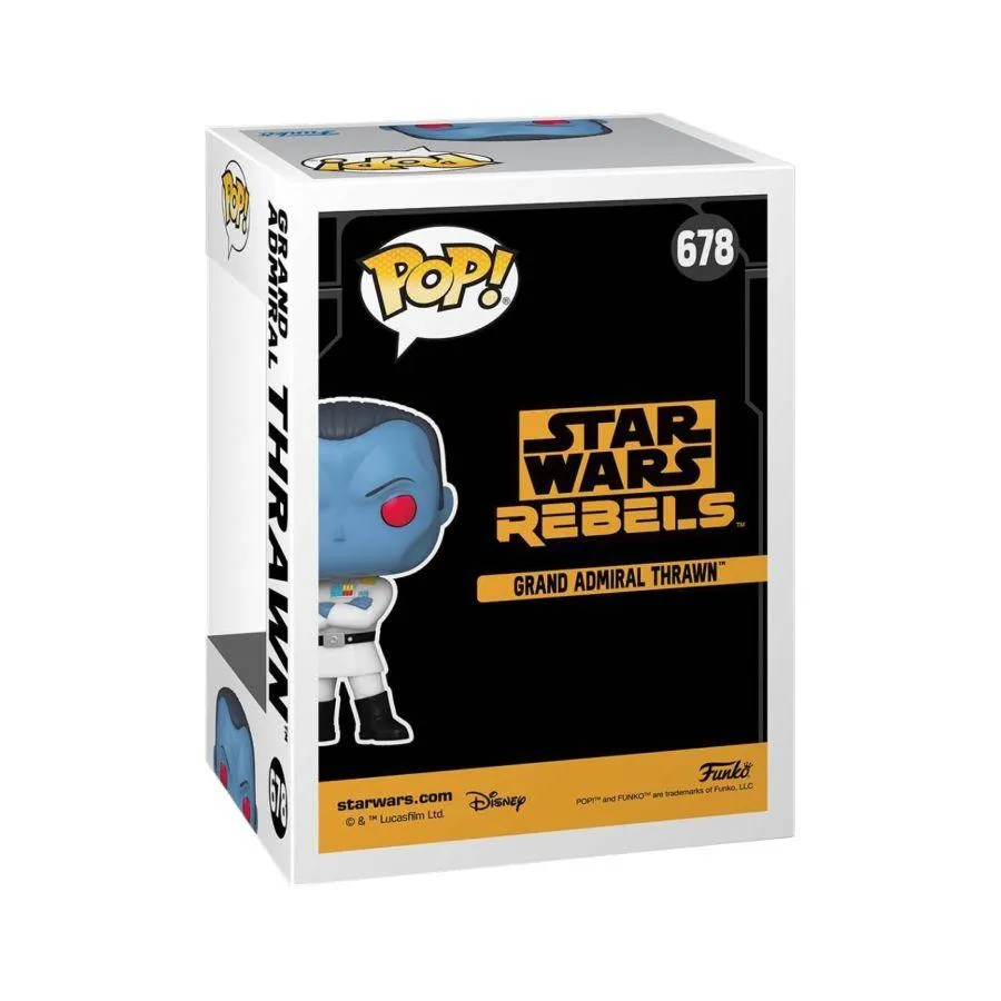 Star Wars: Clone Wars 20th Anniversary - Grand Admiral Thrawn US Exclusive Pop! Vinyl [RS] - Image 4