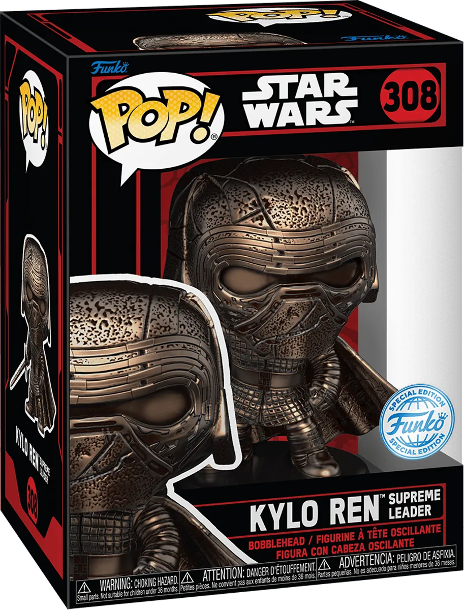 Star Wars: Darkside - Kylo Ren US Exclusive Metallic Pop! Vinyl [RS] - Image 3