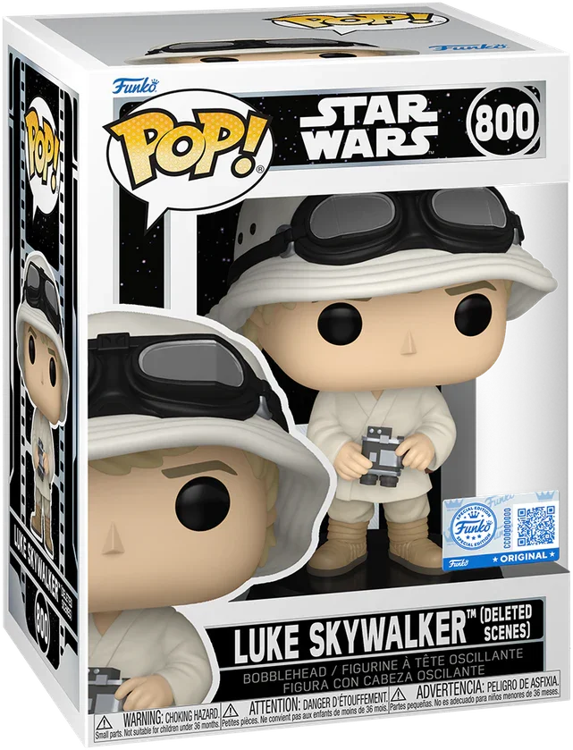 Star Wars: Deleted Scenes - Luke Skywalker with Binoculars Pop! Vinyl [RS] - Image 3