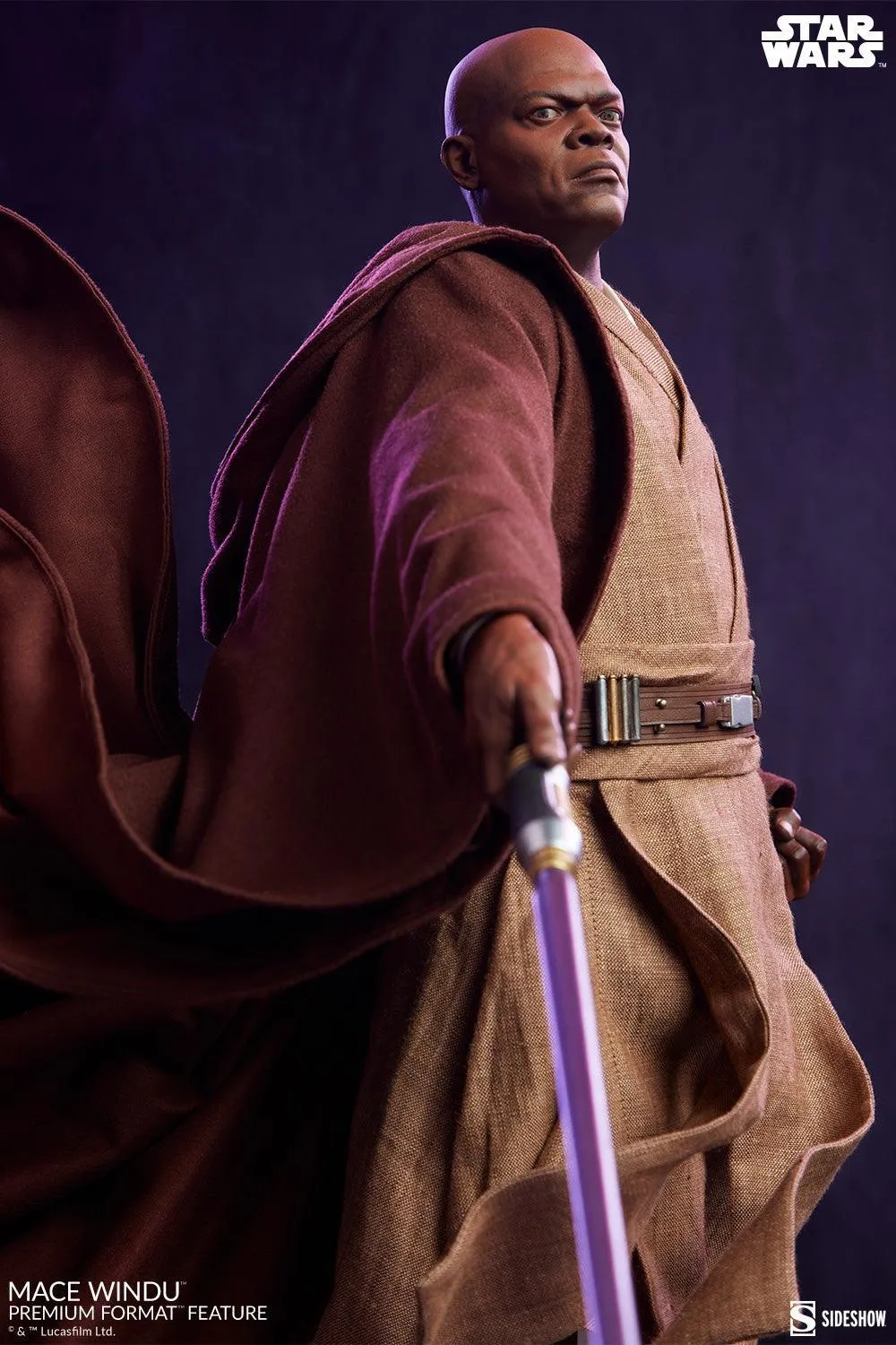 Star Wars: Ep3 - Mace Windu Premium Format Statue - Image 6