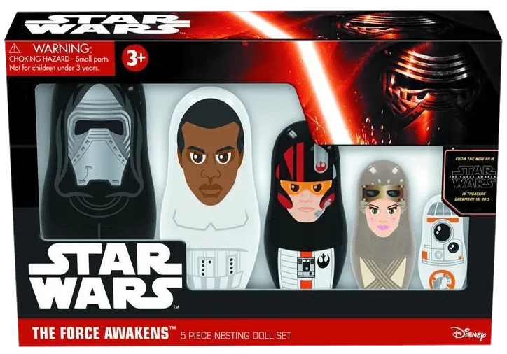 Star Wars - Ep7 Nesting Dolls Set
