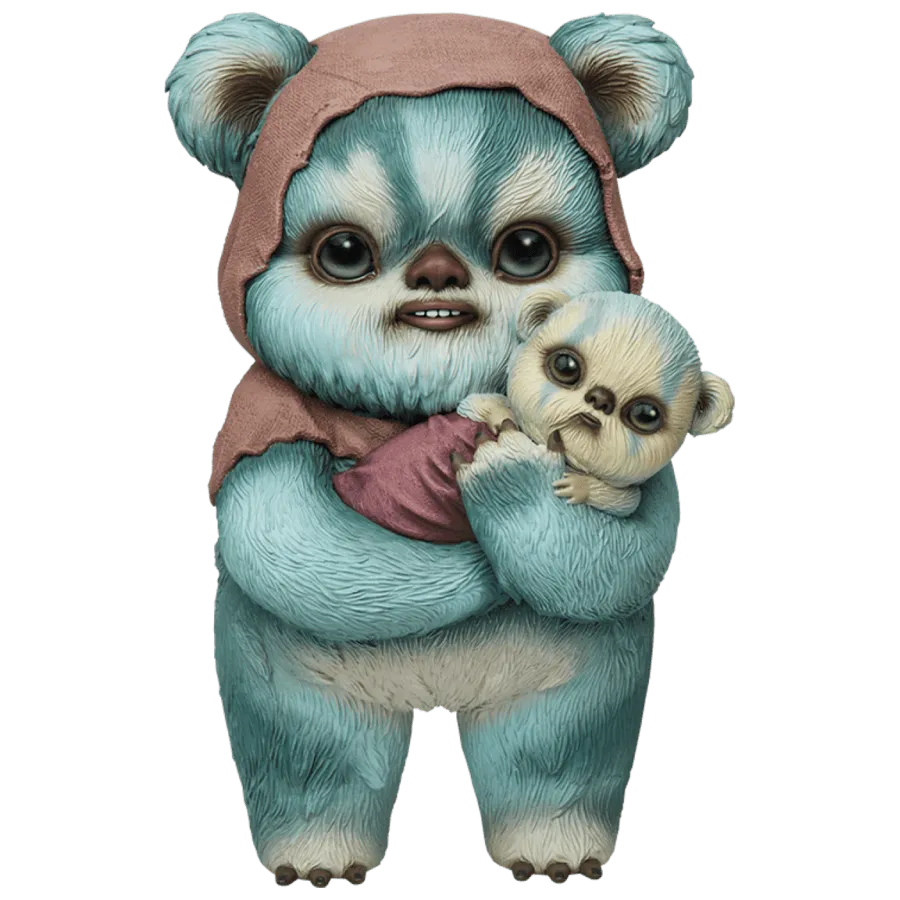 Star Wars - Ewok Designer Statue