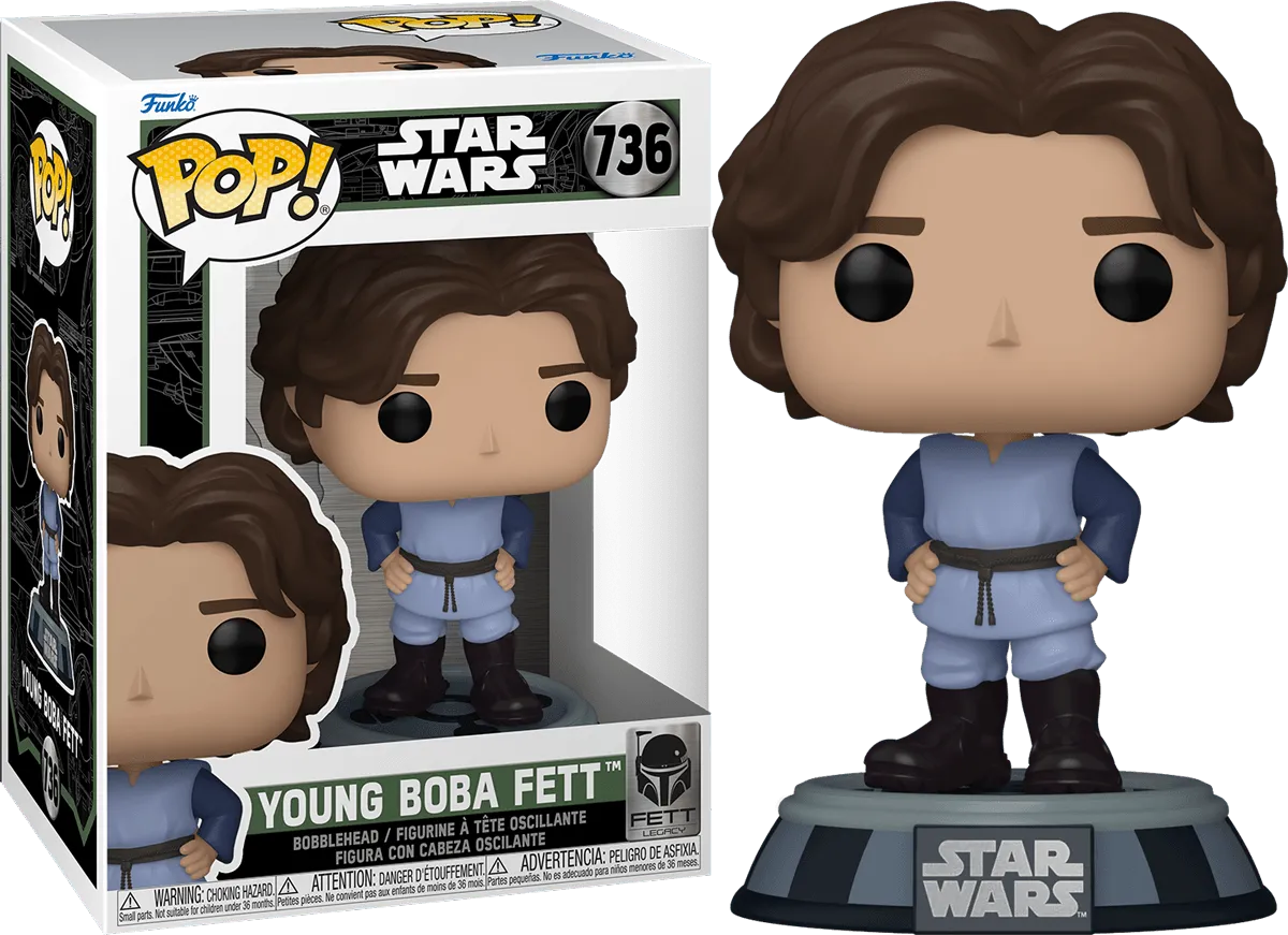Star Wars: Fett Legacy - Boba Fett (Young) Pop! Vinyl