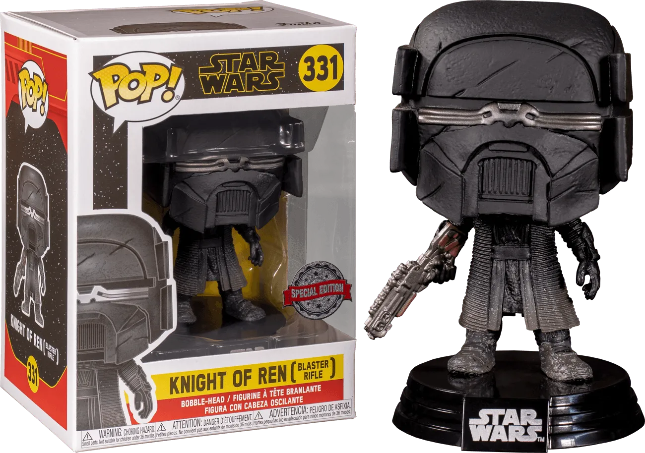 Star Wars - Knight of Ren Blaster Episode IX Rise of Skywalker US Exclusive Pop! Vinyl [RS]