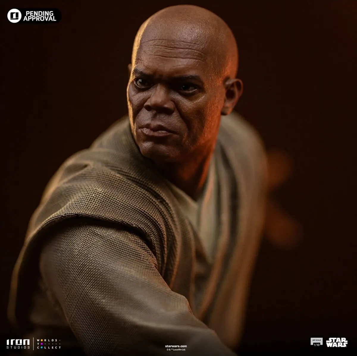 Star Wars: - Mace Windu 1:10 Scale Statue - Image 9