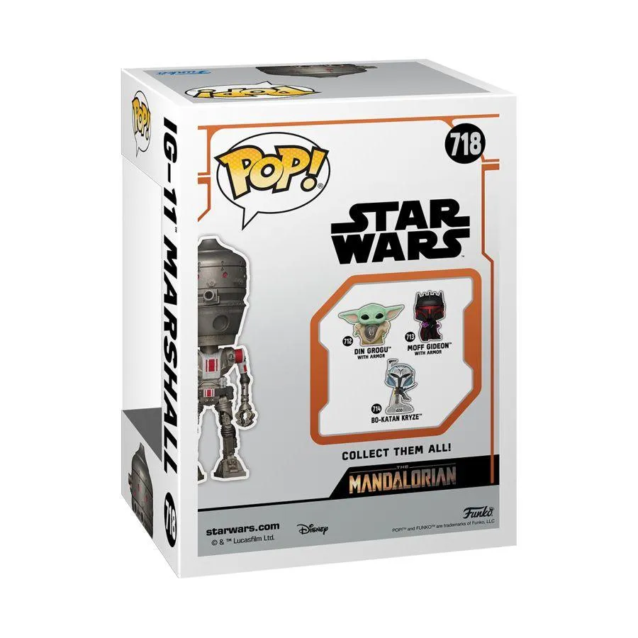 Star Wars: Mandalorian - IG-11 Marshall US Exclusive Pop! Vinyl [RS] - Image 4