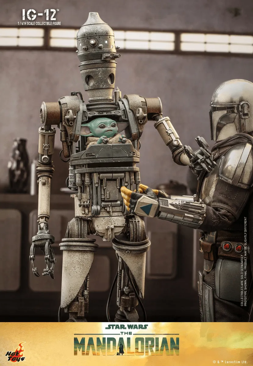Star Wars: Mandalorian - IG-12 1:6 Scale Collectible Figure - Image 9